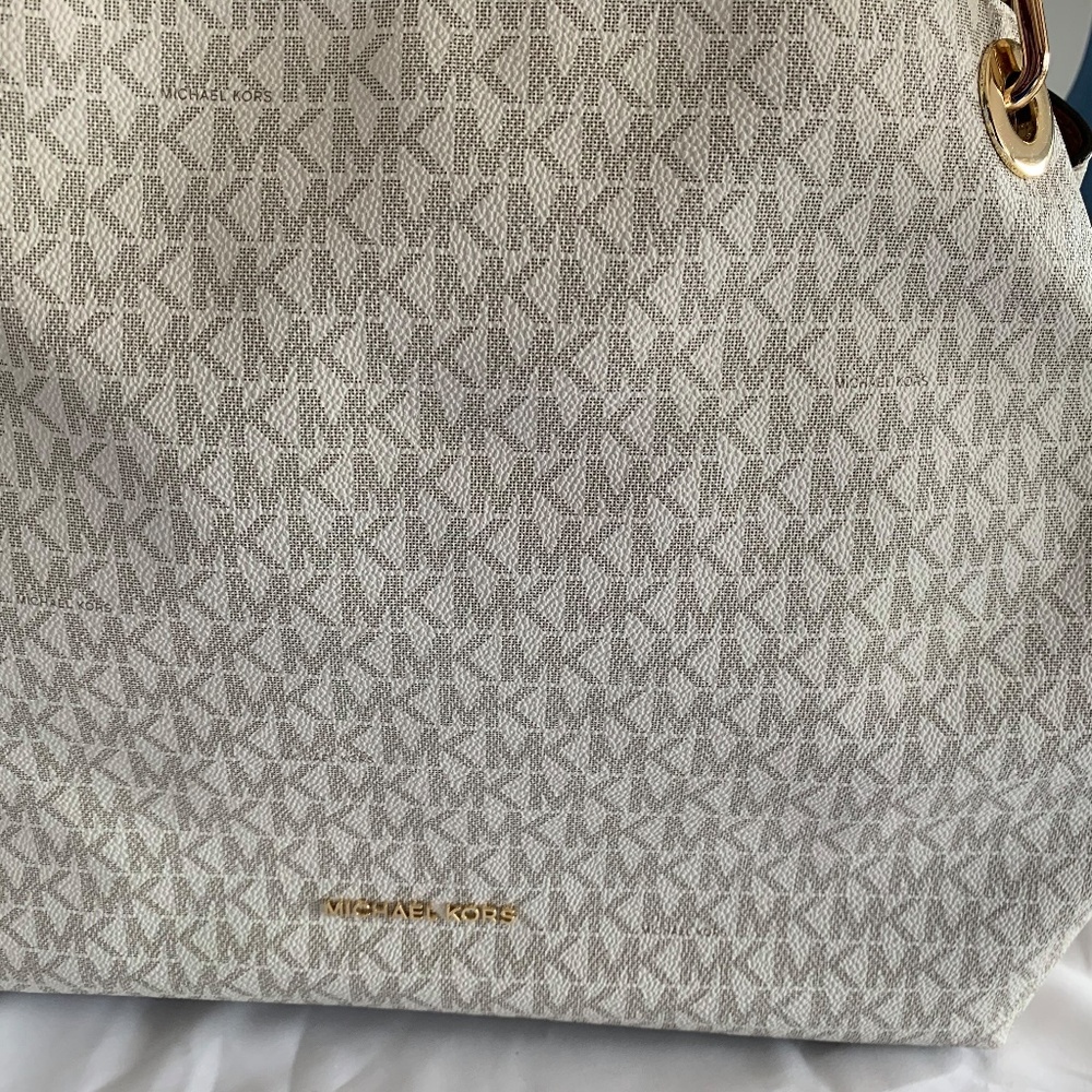 Michael Kors Raven Large Shoulder Tote  Used Once